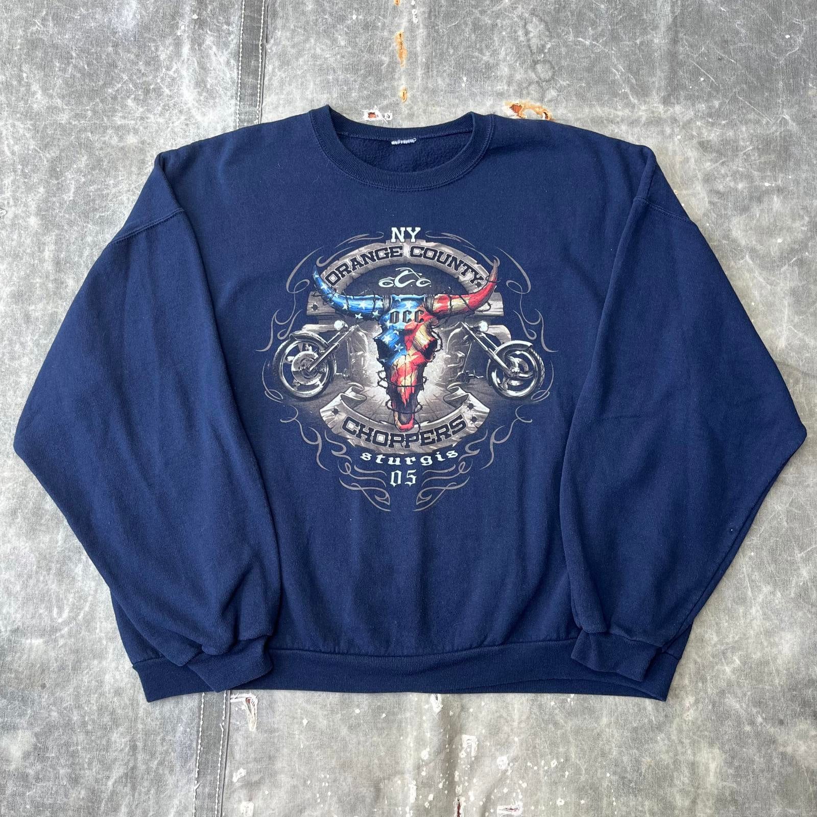 Mens Orange County Choppers Sweatshirt - Etsy