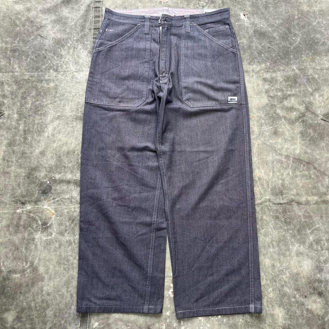 Rare Vintage Y2K Enyce Reversible Baggy Wide Leg Jeans - Etsy