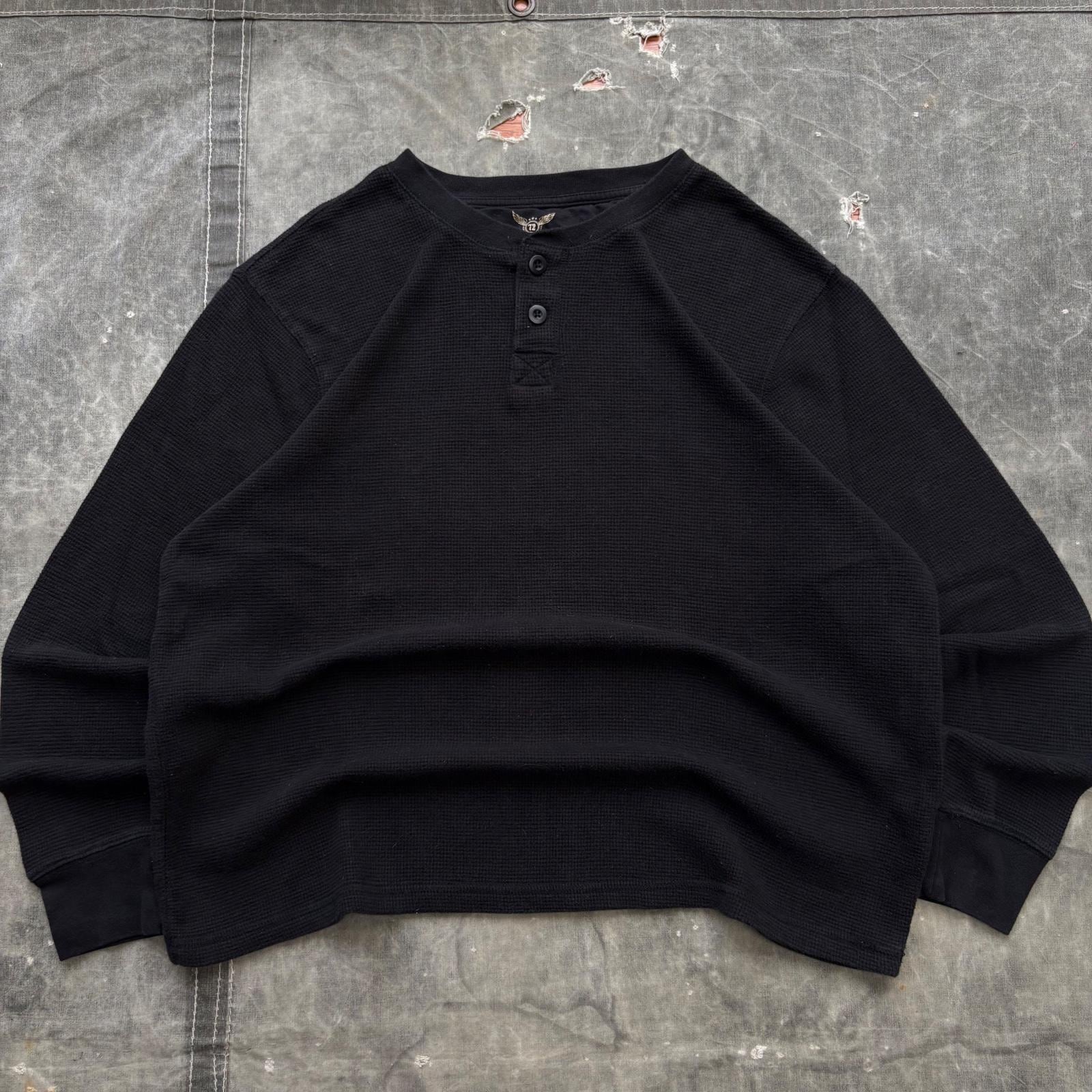 Henley Shirt Y2k - Etsy