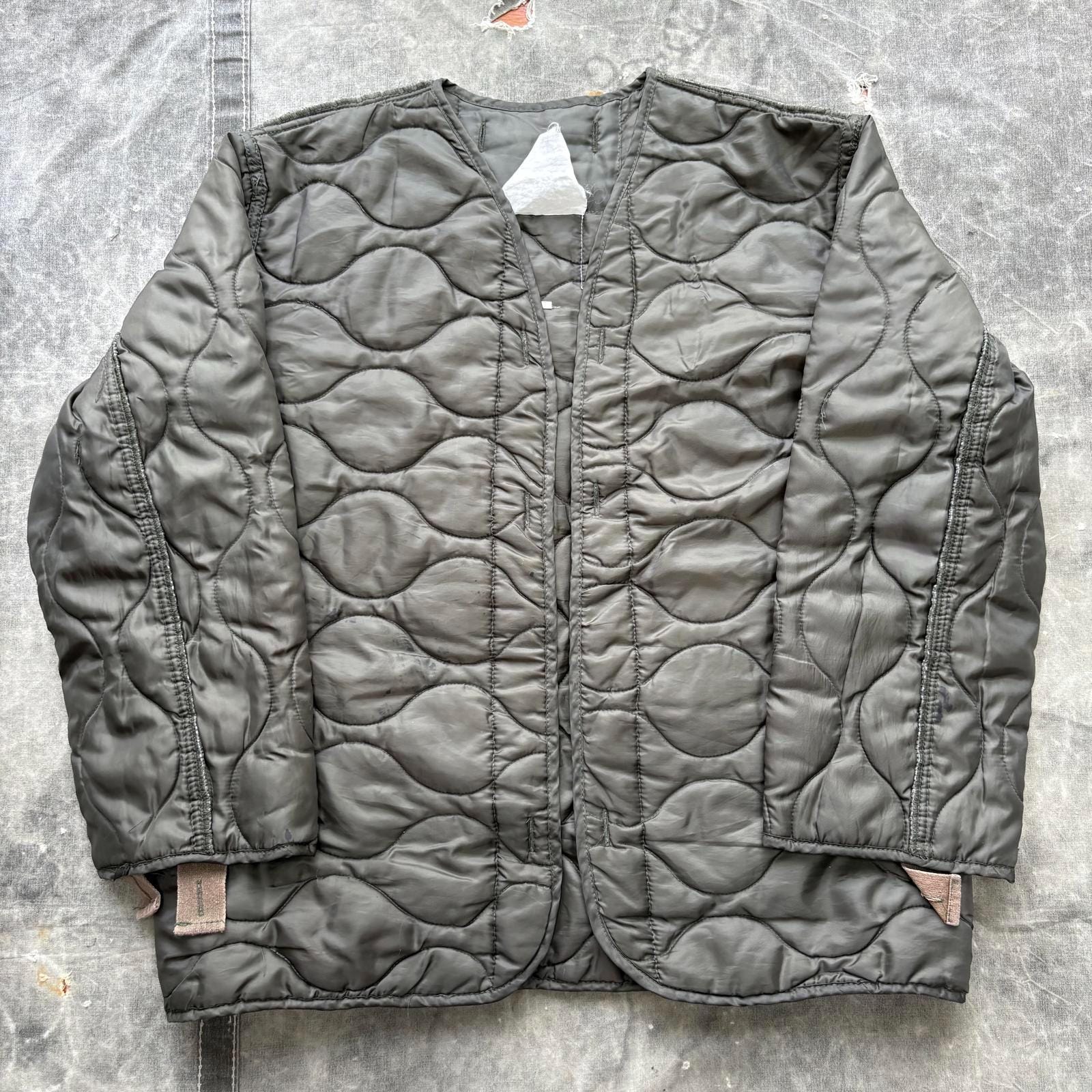 80s Military Liner Jacket - Etsy
