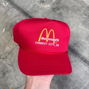 Vintage 90-tals McDonald's Arkansas rep SnapBack-keps
