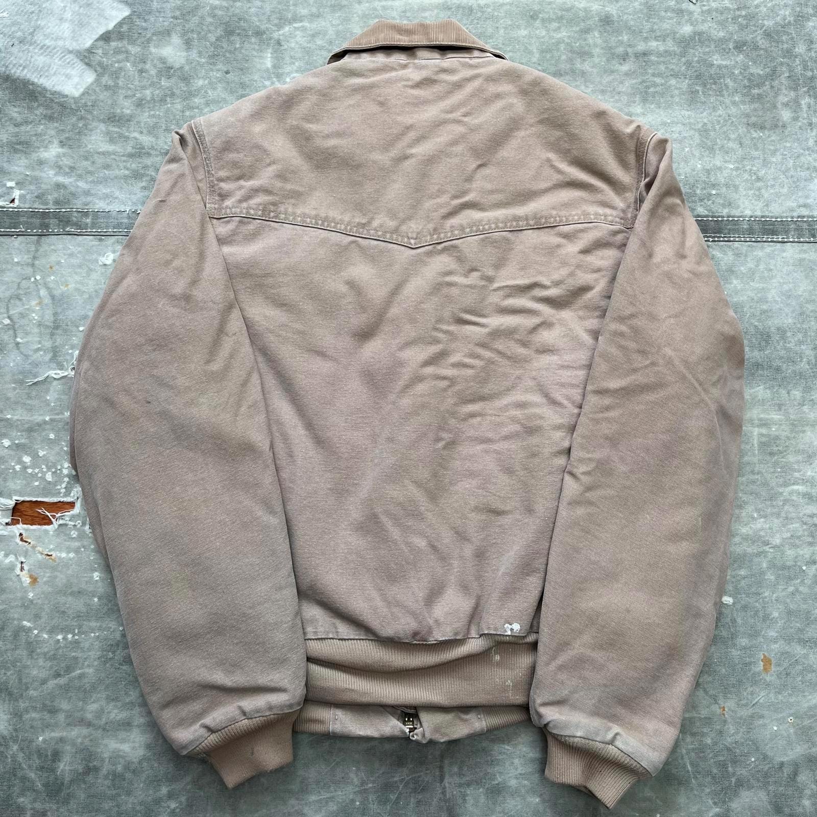 Vintage Santa Fe Beige Tan Carhartt Paint Splatter Jacket - Etsy