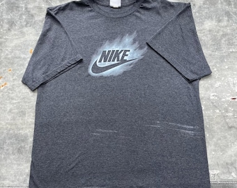 Vintage Y2K Go Like Hell Flame Nike Center Swoosh Shirt