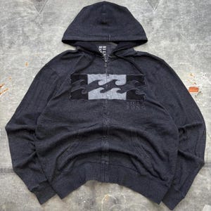 Vintage Y2K Billabong Surf Skater Grunge Full Zip Hoodie - Etsy