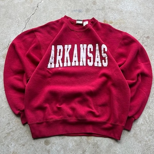 Vintage 90s Arkansas Razorbacks College Sports Sweatshirt