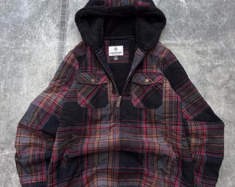 Vintage Y2K Fox Racing AOP Full Zip Sherpa Lined Hoodie - Etsy