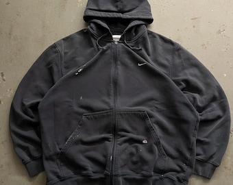 Vintage Y2K Nike Full Zip Grunge Sports Embroidery Hoodie