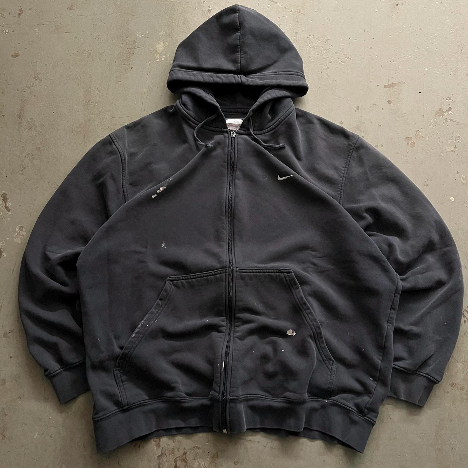 Vintage Y2K Nike Full Zip Grunge Sports Embroidery Hoodie
