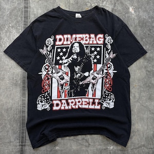Vintage Y2K Dimebag Darrel Grunge Metal Pantera Band Shirt