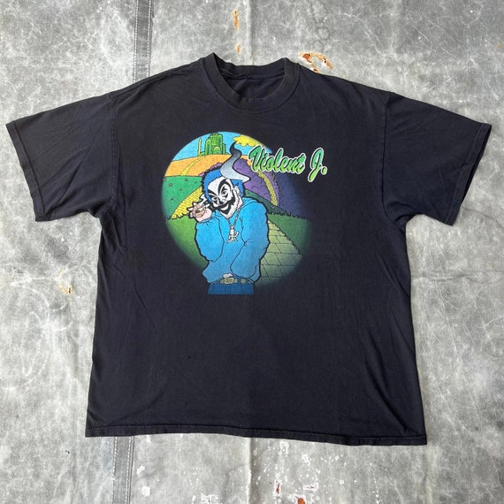 Vintage Y2K Insane Clown Posse Violent J Shirt