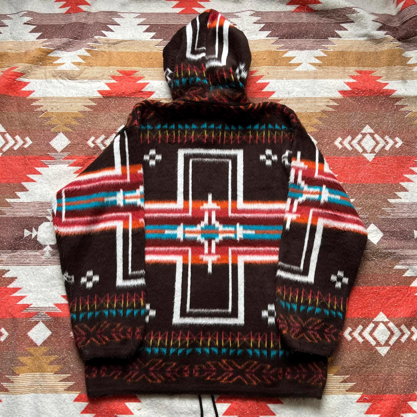 Vintage Y2K Baggy Earth Ragz Aztec Western Jacket - Etsy Ireland