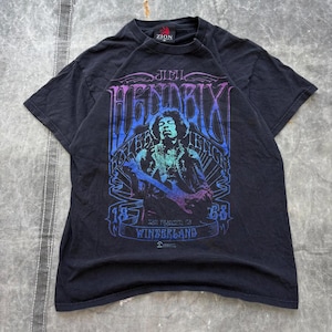 Vintage Y2K Jimi Hendrix Winterland Rock Music Hippie Shirt