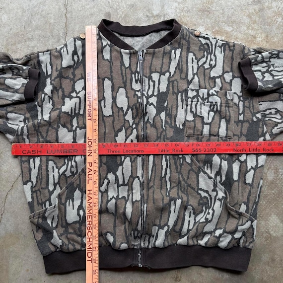 Vintage 90s Trebark Camo Grunge Full Zip Sweatshirt Jacket Vintage 90s Trebark Camo Grunge Full Zip Sweatshirt Jacket