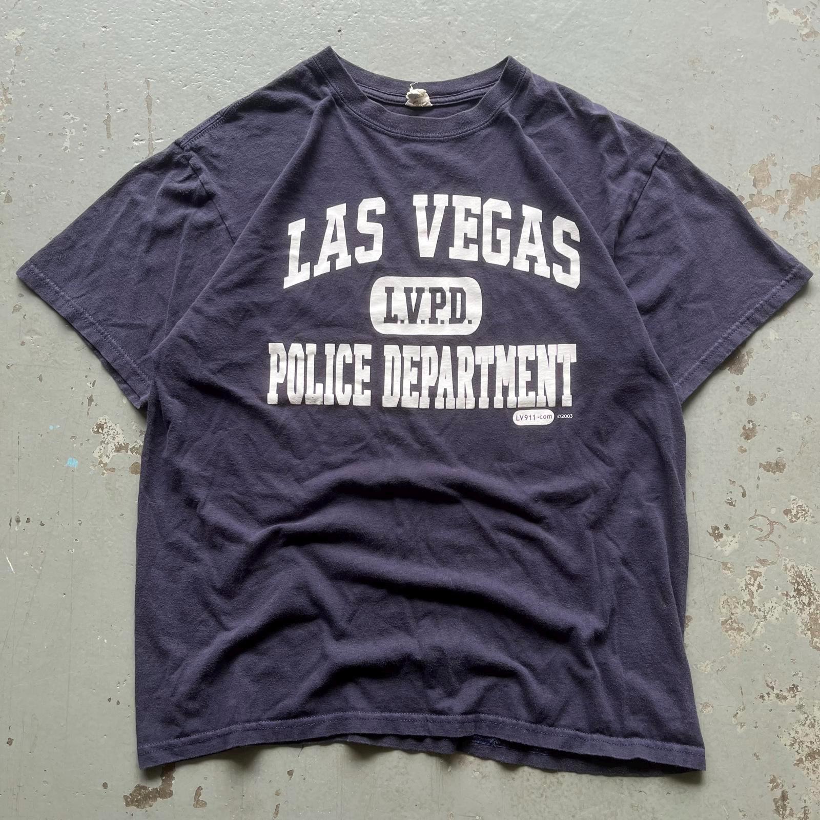 Vintage Y2K Las Vegas Police Department LVPD Cop Navy Shirt - Etsy