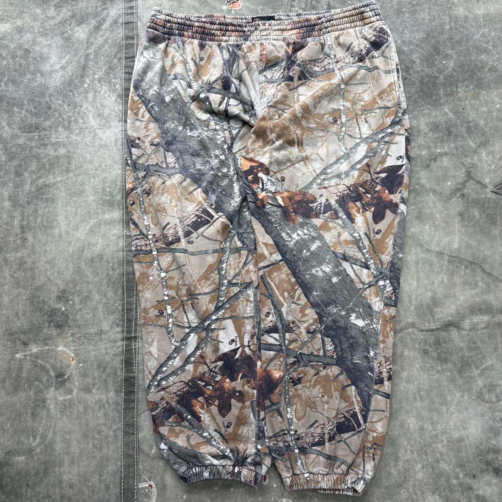 Vintage Camo Sweat Pants - Etsy