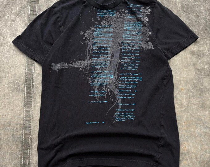 Vintage Y2K Affliction Type Tree Nature Graphic Grunge Shirt - Etsy