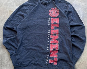 Vintage Y2K Element Affliction Grunge Long Sleeve Shirt