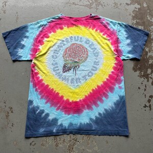 Vintage 90er Jahre Grateful Dead Band Shirt in Blau Bild 2
