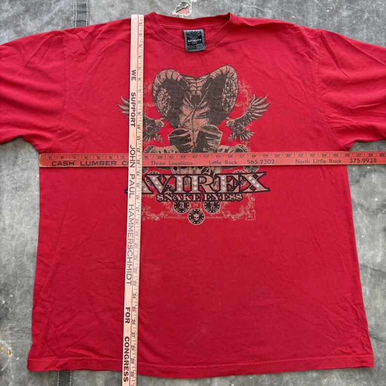 Vintage Y2K Avirex Snake Eyes Affliction Style Grunge Shirt image 4