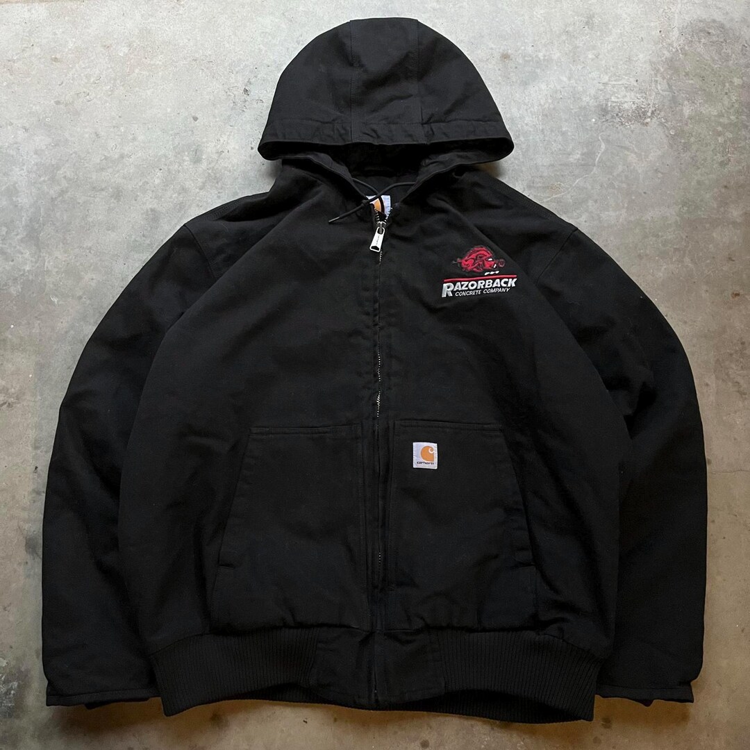 Vintage Y2K Arkansas Razorbacks Hooded Carhartt 104050