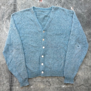 60s Mohair Cardigan - Etsy