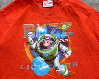 Vintage 90s Toy Story Buzz Lightyear Movie Women's Baby Tee - Etsy