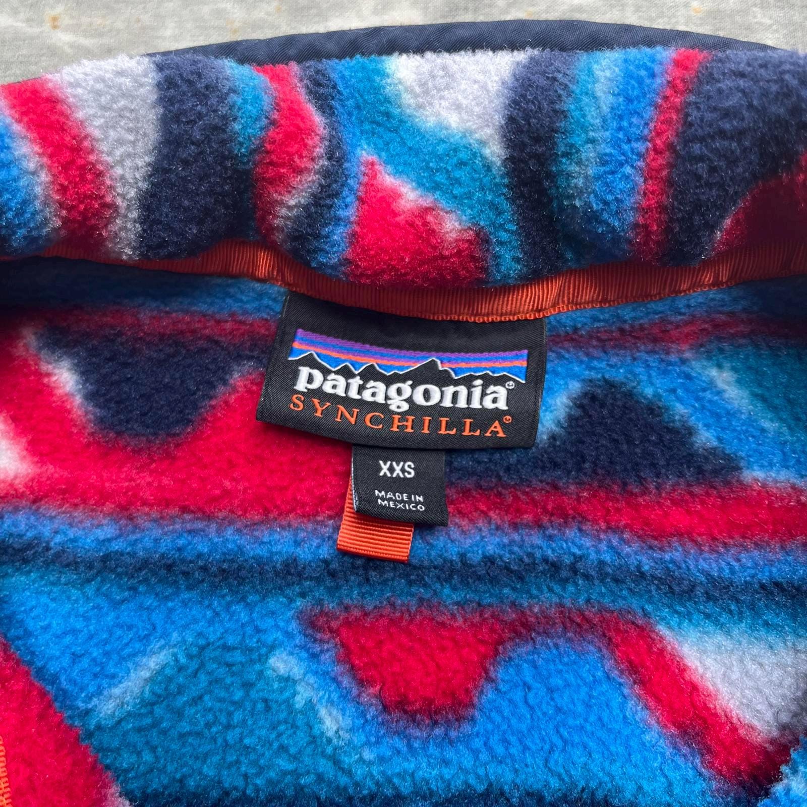 Patagonia synchilla red and blue deals