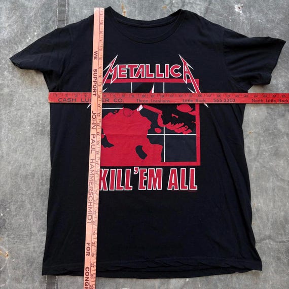Vintage Y2K Metallica Kill 'em All Ride the Lightning Shirt - Etsy