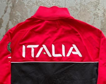 Vintage Y2K Fila Italia Italy Soccer Sports Grunge Jacket - Etsy