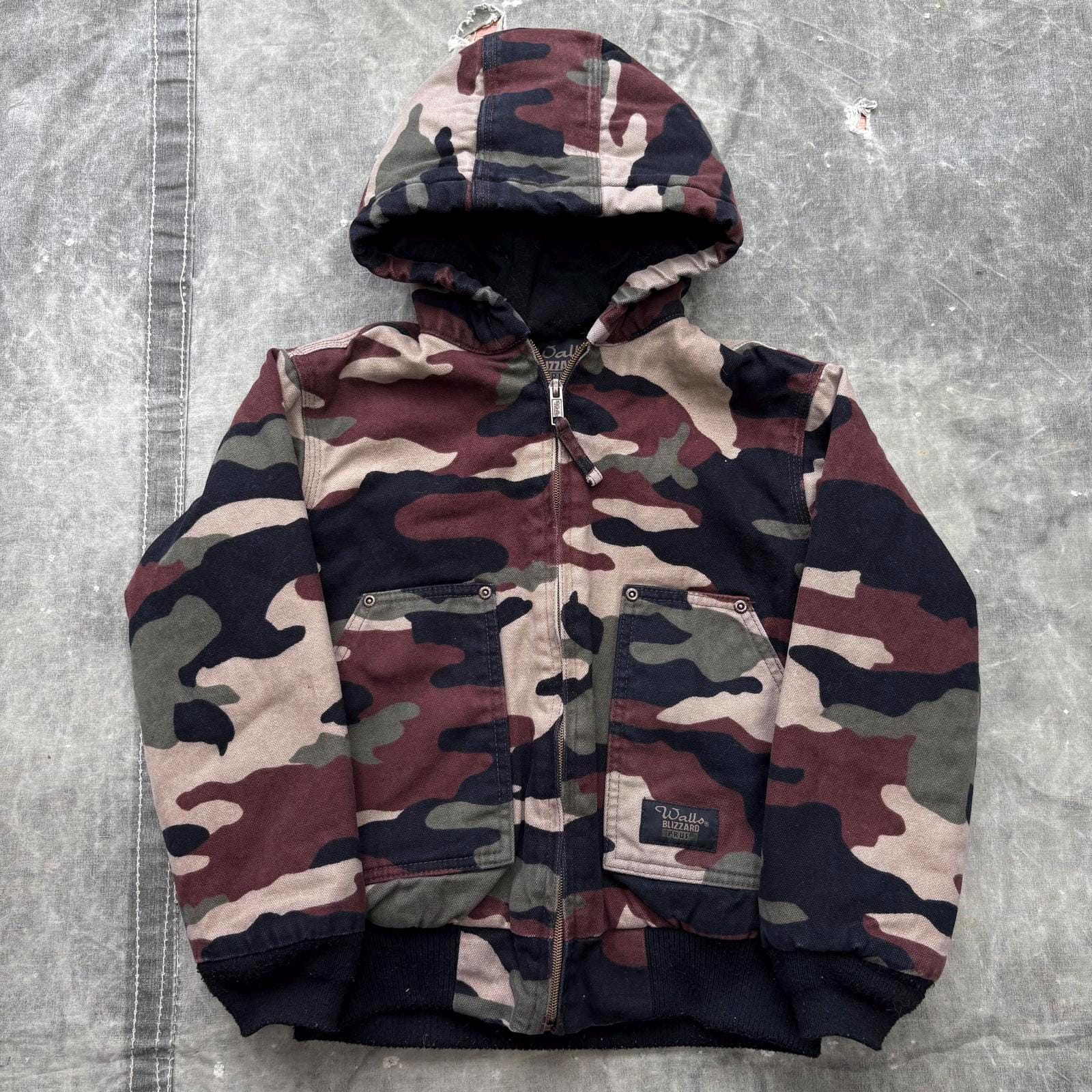 Y2k Camo Jacket - Etsy