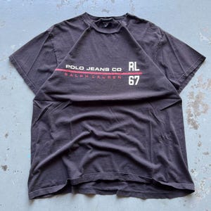 Vintage Y2K Polo Ralph Lauren Jeans Co. Grunge Shirt