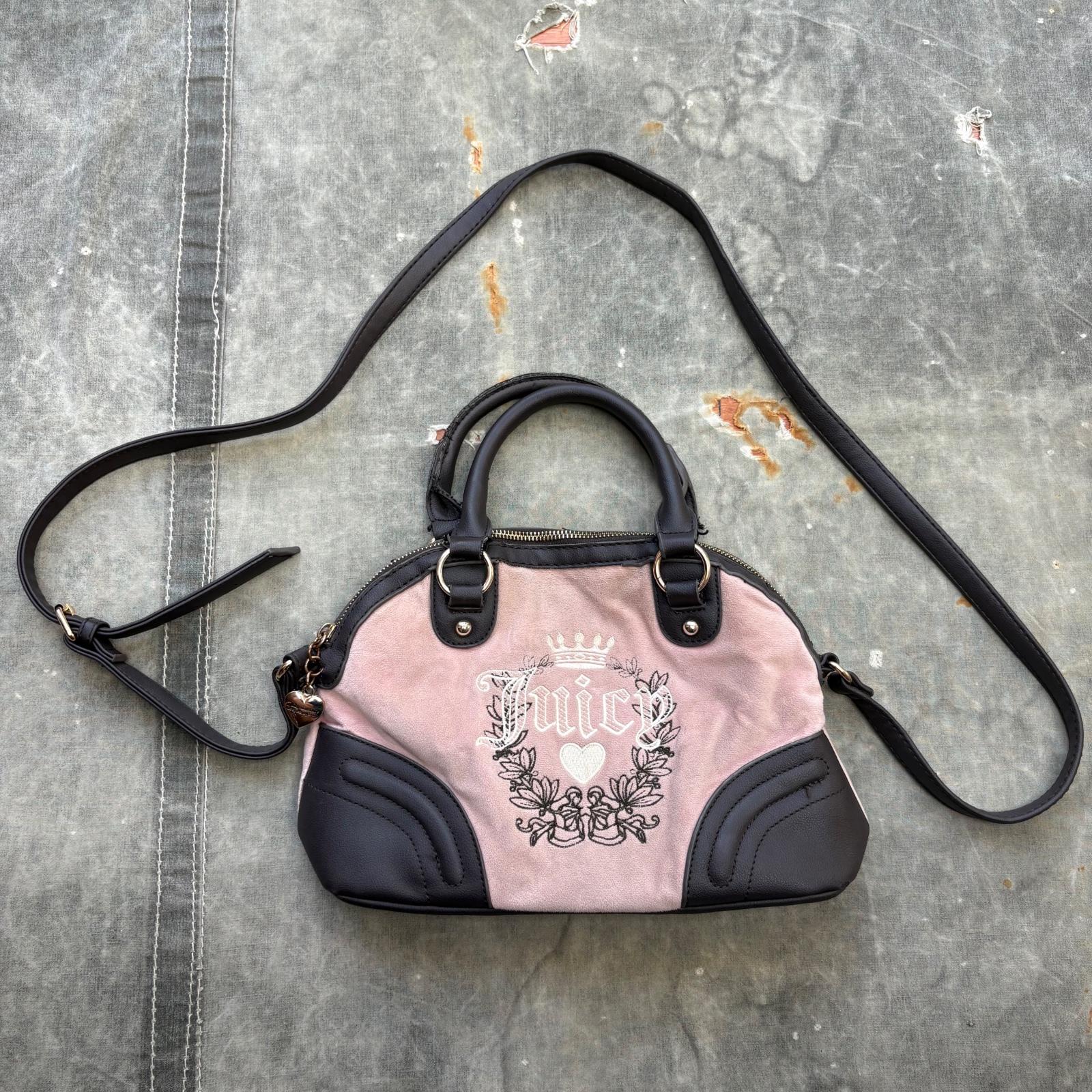 Juicy couture bag y2k - 日本 Juicy Couture ベロア ミニバッグ 