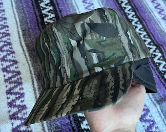 Vintage 90s Realtree Camo Ear Flap Thinsulate ocieplana czapka