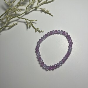 Headed Bracelets| Purple Bracelets| Handmade Bracelets| Jewelry| Gifts for Her