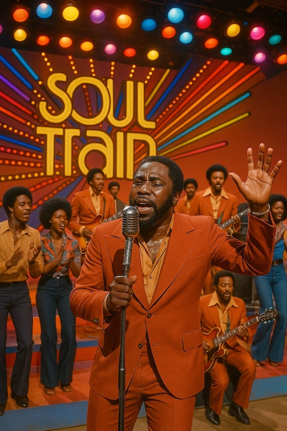 激レアSoul Train JUN NEW ポスター103✕73センチ Vintage 70s Soul Train Performance Wall Art – Passionate Lead