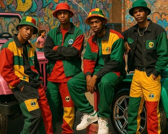 Golden Era Hip Hop Print – 90's Cross Colours Fashion & Street