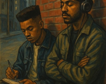 90s Hip-hop Reflection Art Print | Digital Download | Urban