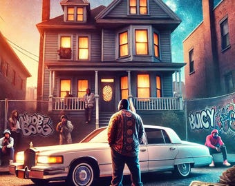 Hip-hop Legacy - 1990s Urban Street Scene Inspired by 'juicy - Etsy