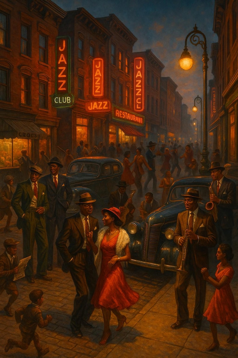 1940-s-harlem-jazz-nightlife-vintage-black-heritage-art-print-etsy