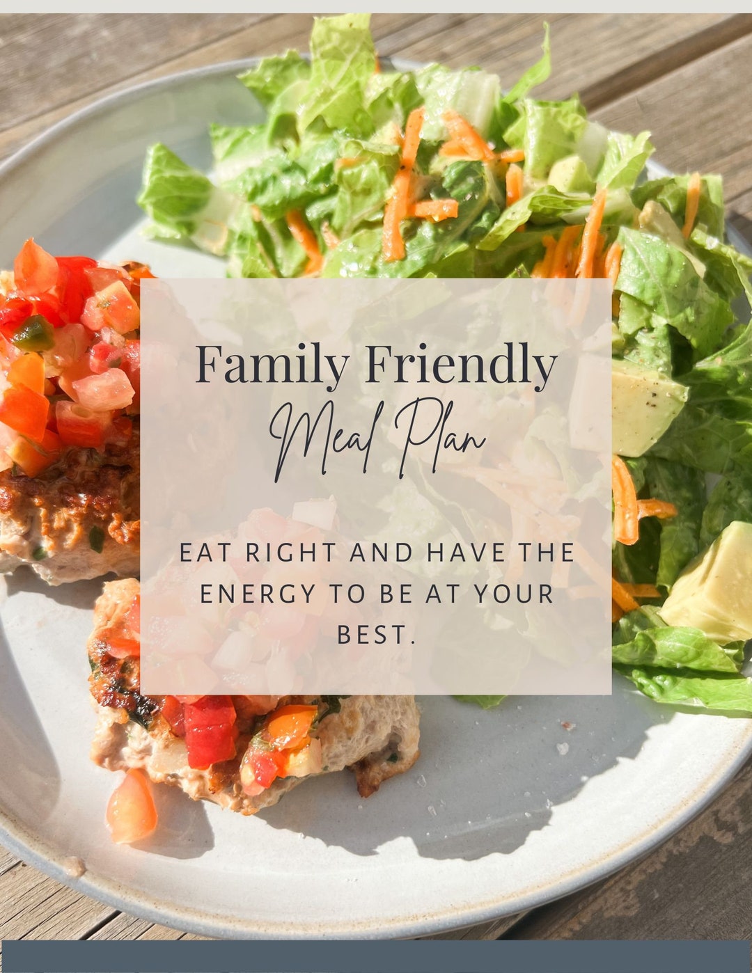 FAMILY FRIENDLY Meal Plan & Lists! - Etsy