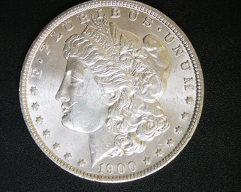1900-O Almost Uncirculated Morgan Dollar