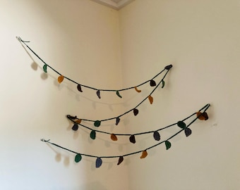 Leaf Garland Crochet Pattern - PDF Pattern