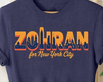 Zohran For New York City Shirt, Mayor Mamdani 2025, Vote Zohran, Progressive Democrats, Zohran Mamdani, Vote Zohran, Zohran for Mayor