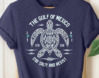Gulf of Mexico Cute Tee Gulf Coast T-Shirt Gift For Democrats, Mexico Beach Shirt Texas Alabama Florida Beach Tee, Gift for Mexico Lover
