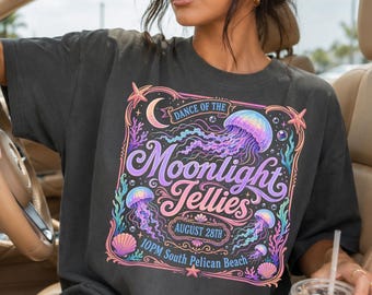 Dance of the Moonlight Jellies Stardew Valley Comfort Colors Shirt - Moonlight Jellies Festival Pelican Town Game T-shirt