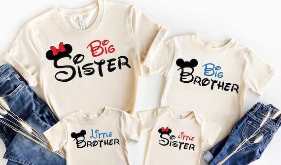 Matching Sibling Mouse Ear Shirt: Family Vacation Tee