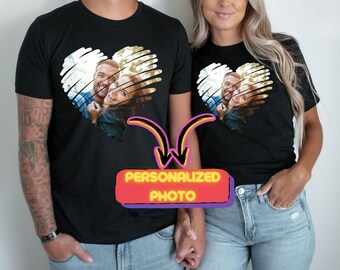 Funny Valentines Custom Photo Shirt: Anniversary Tee
