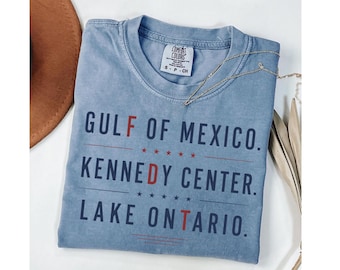 FDT Shirt, Funny Sarcastic Political Tee, Gulf Of Mexico Shirt, Anti Trump Gift