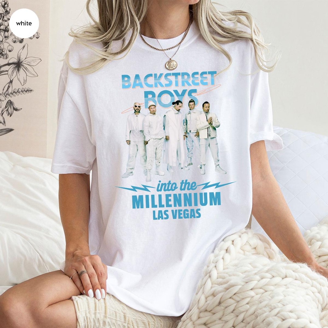 Backstreet Boys - Millenium Pose 2025 White Débardeur