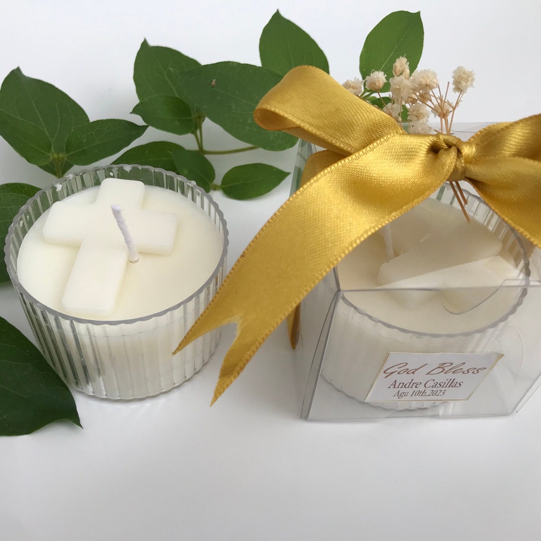 30 Pcs Baptism Favors Candle,christening Favors, Baptism Favors for